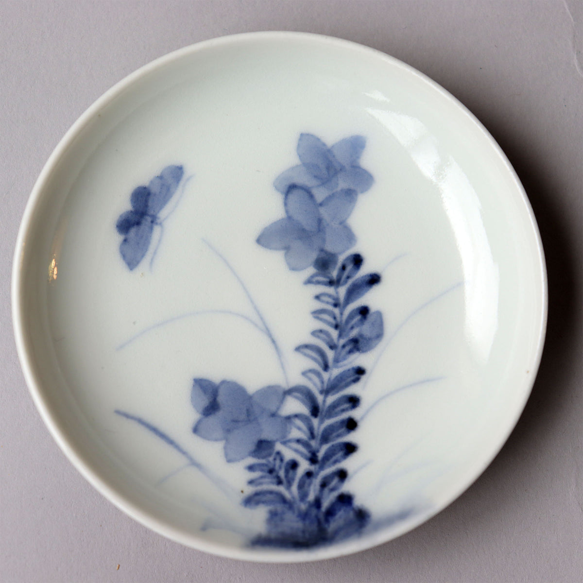 古伊万里染付秋草花図豆皿５客揃[p0328]【Old IMARI small plate-5pcs】 – 青梵ギャラリー