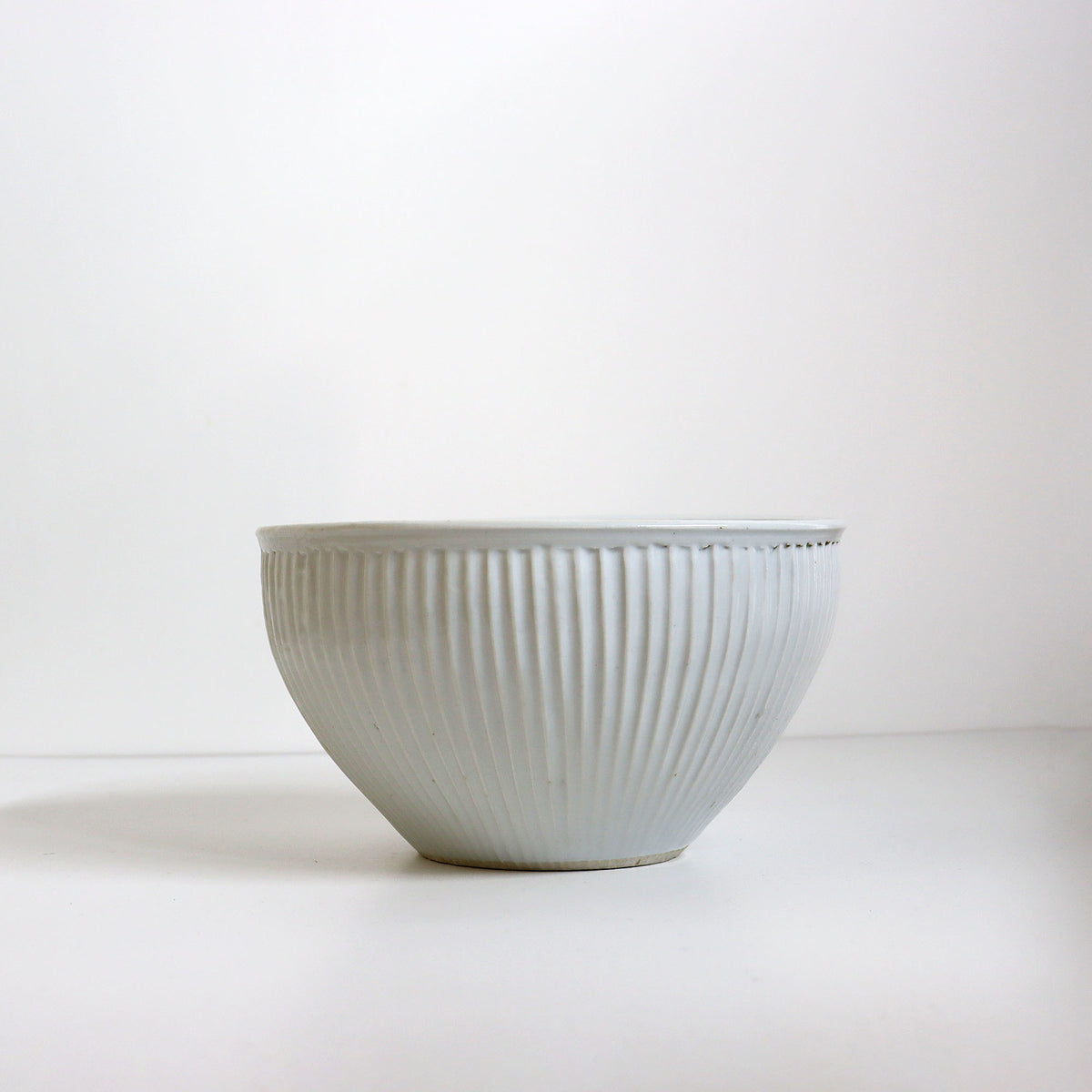 滝田項一/白磁鉢【 White Porcelain Bowl by Takita Koichi】 [k0487