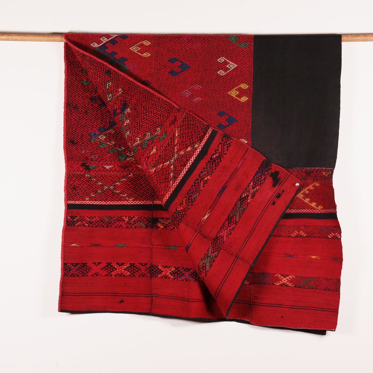 ミャンマー カチン族 手織り綿 [TX134] – 青梵ギャラリー