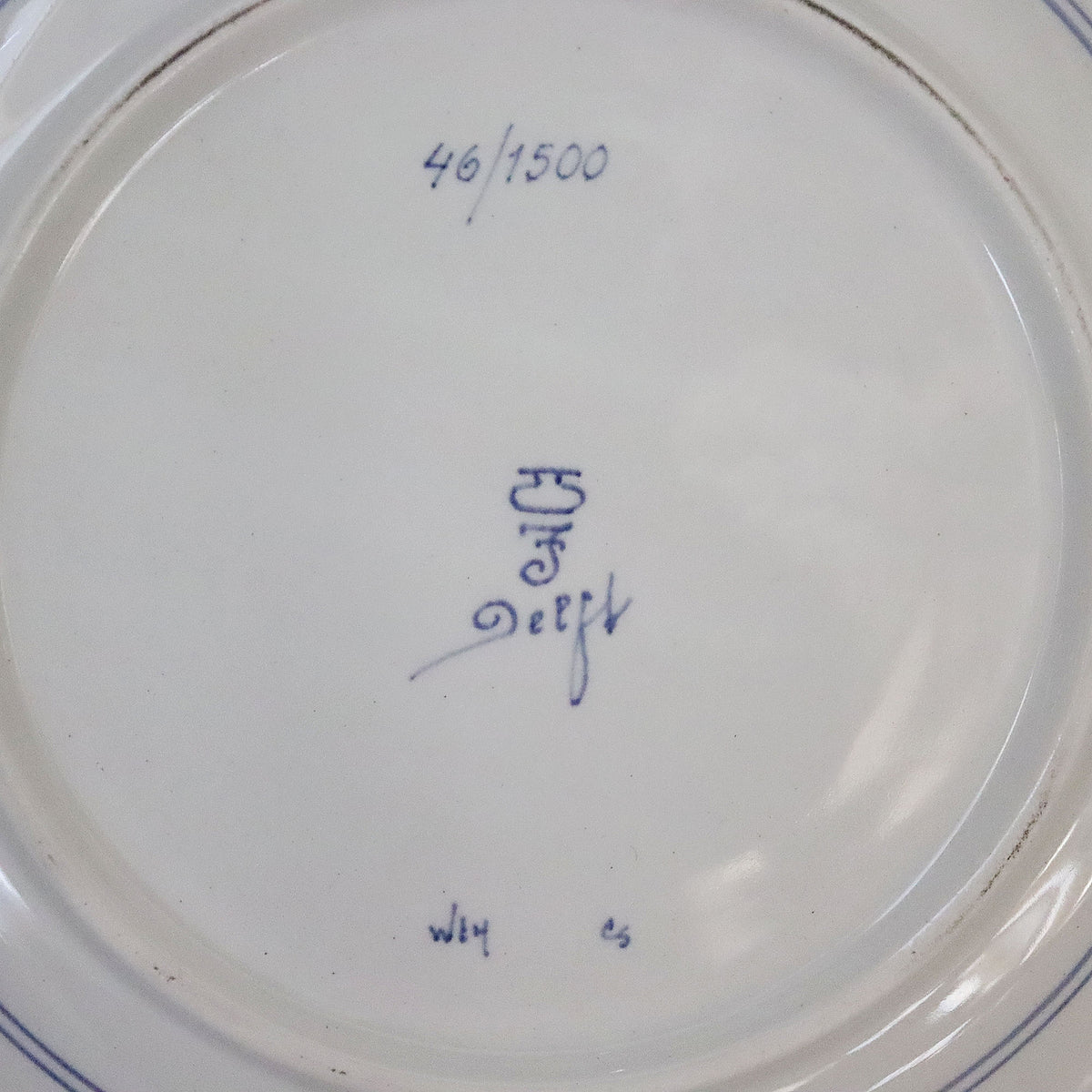 ロイヤルデルフト イヤープレート(25.4cm) 1973年【royal delft year plate 1973】 [DFB73] –  青梵ギャラリー