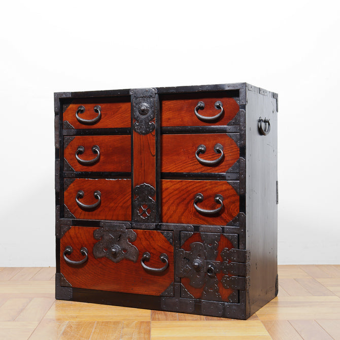 時代箪笥／閂付小箪笥【Small chest】 [j1172]　Japanese Antique Furniture