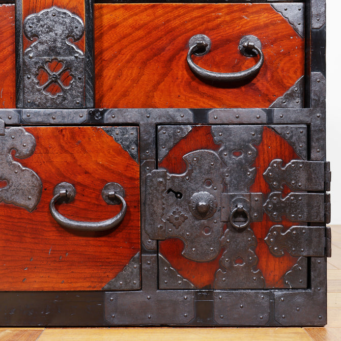 時代箪笥／閂付小箪笥【Small chest】 [j1172]　Japanese Antique Furniture