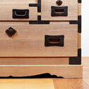 時代箪笥／総桐小箪笥(茶棚)【KIRI small chest】[j1174]Japanese Furniture