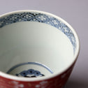 古伊万里赤絵蕎麦猪口　1客【OLD IMARI SOBA CHOKO -soba noodle cup 1pc】[p0322]