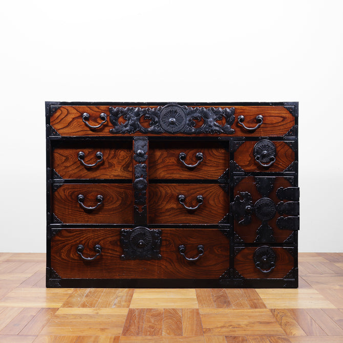 時代箪笥／仙台衣裳箪笥【 SENDAI clothing chest 】 [j1155]Japanese Antique Furniture