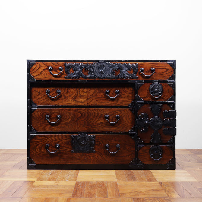 時代箪笥／仙台衣裳箪笥【 SENDAI clothing chest 】 [j1155]Japanese Antique Furniture