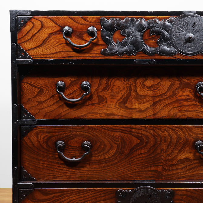 時代箪笥／仙台衣裳箪笥【 SENDAI clothing chest 】 [j1155]Japanese Antique Furniture