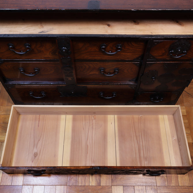 時代箪笥／仙台衣裳箪笥【 SENDAI clothing chest 】 [j1155]Japanese Antique Furniture