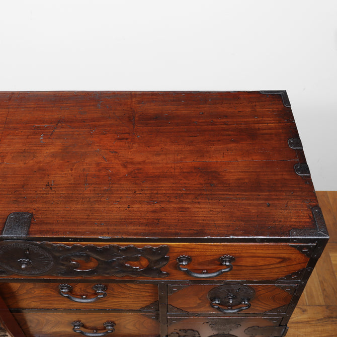 時代箪笥／仙台衣裳箪笥【 SENDAI clothing chest 】 [j1155]Japanese Antique Furniture