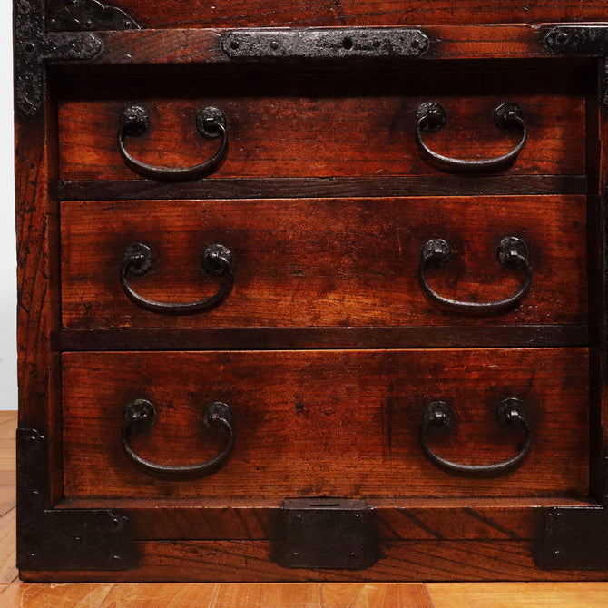 時代箪笥／船箪笥（帳箪笥）【FUNADANSU - sea chest】 [j1158]Japanese Antique Furniture