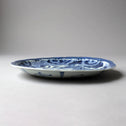 古伊万里染付雲龍図7寸皿　[p0336]【Old IMARI plate】