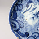 古伊万里染付雲龍図7寸皿　[p0336]【Old IMARI plate】