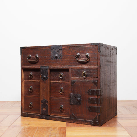 時代箪笥／閂付小箪笥【Small chest】 [j1161]　Japanese Antique Furniture