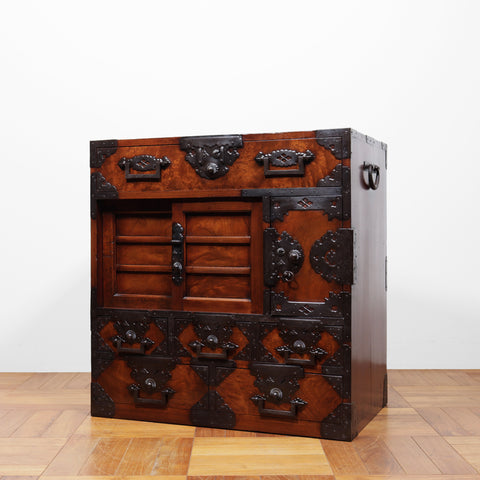 時代箪笥／帳箪笥【Merchant chest】 [j1162]Japanese Antique Furniture