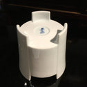 井上萬ニ/白磁香炉【 White porcelain insence burner made by Inoue Manji 】 [k0414]