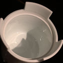 井上萬ニ/白磁香炉【 White porcelain insence burner made by Inoue Manji 】 [k0414]