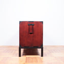 時代箪笥／米沢兜金具衣裳箪笥　スタンド付き【Yonezawa clothing chest with metal stand 】 [j1074]　Japanese Antique Furniture