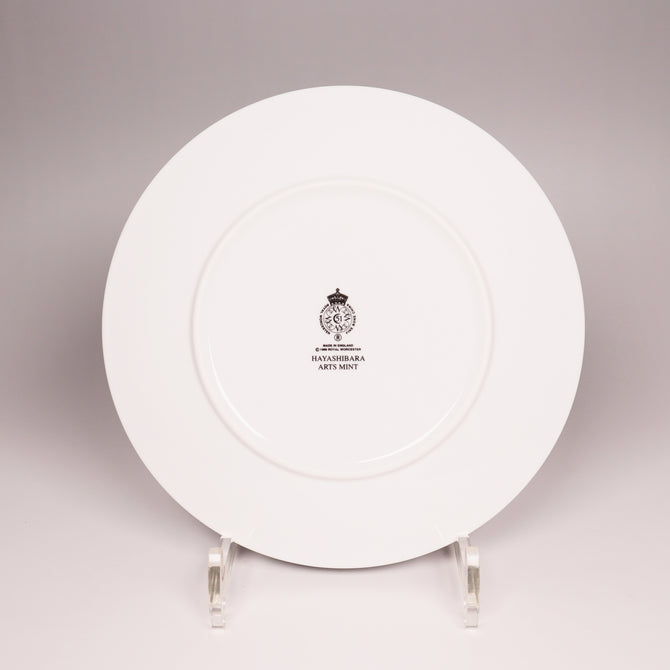 Royal Worcester製 プレート2枚セット　林原美術館オリジナルデザイン 【 Royal Worcester & Hayashibara Arts Mint plate ×２】  [rw0002]